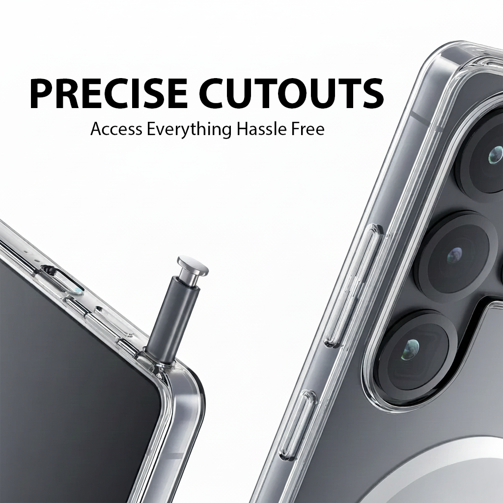 Samsung Galaxy S25 Ultra Anti-Yellow Magsafe Clear Case