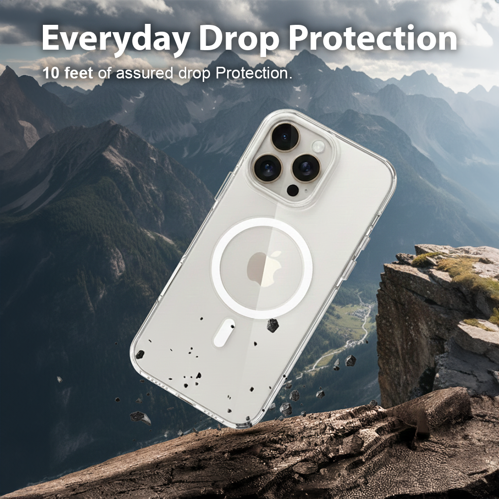 iPhone 14 Pro Anti-Yellow Magsafe Clear Case