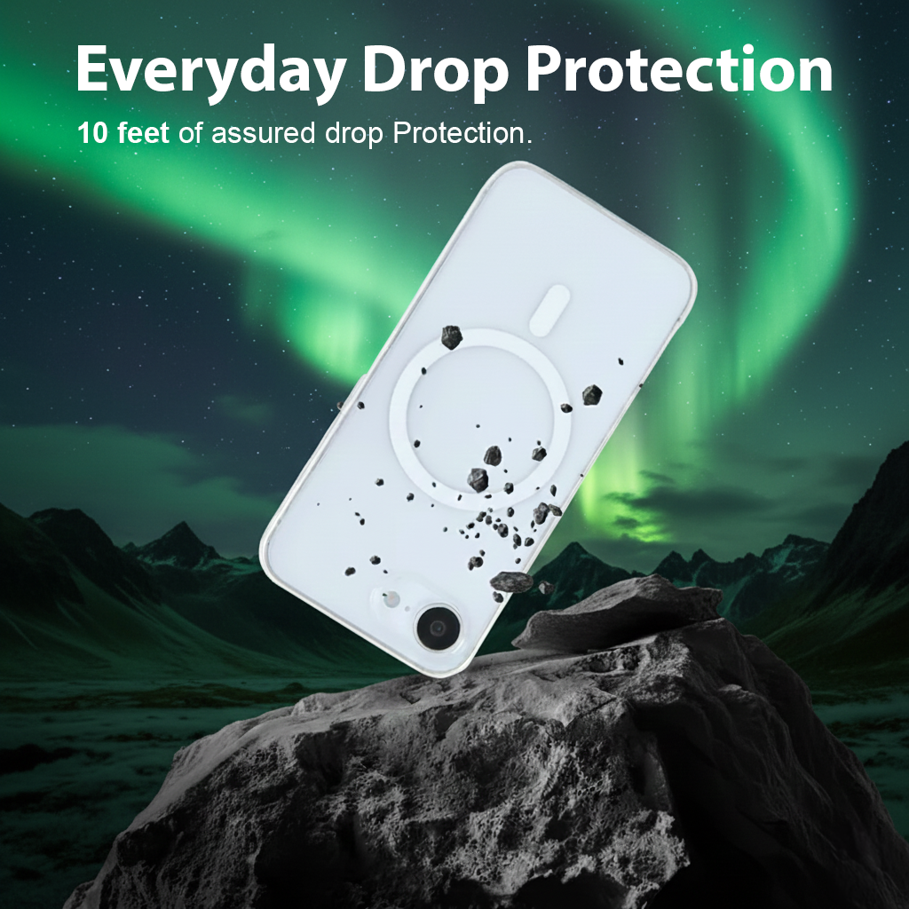 iPhone 16e Anti-Yellow Magsafe Clear Case