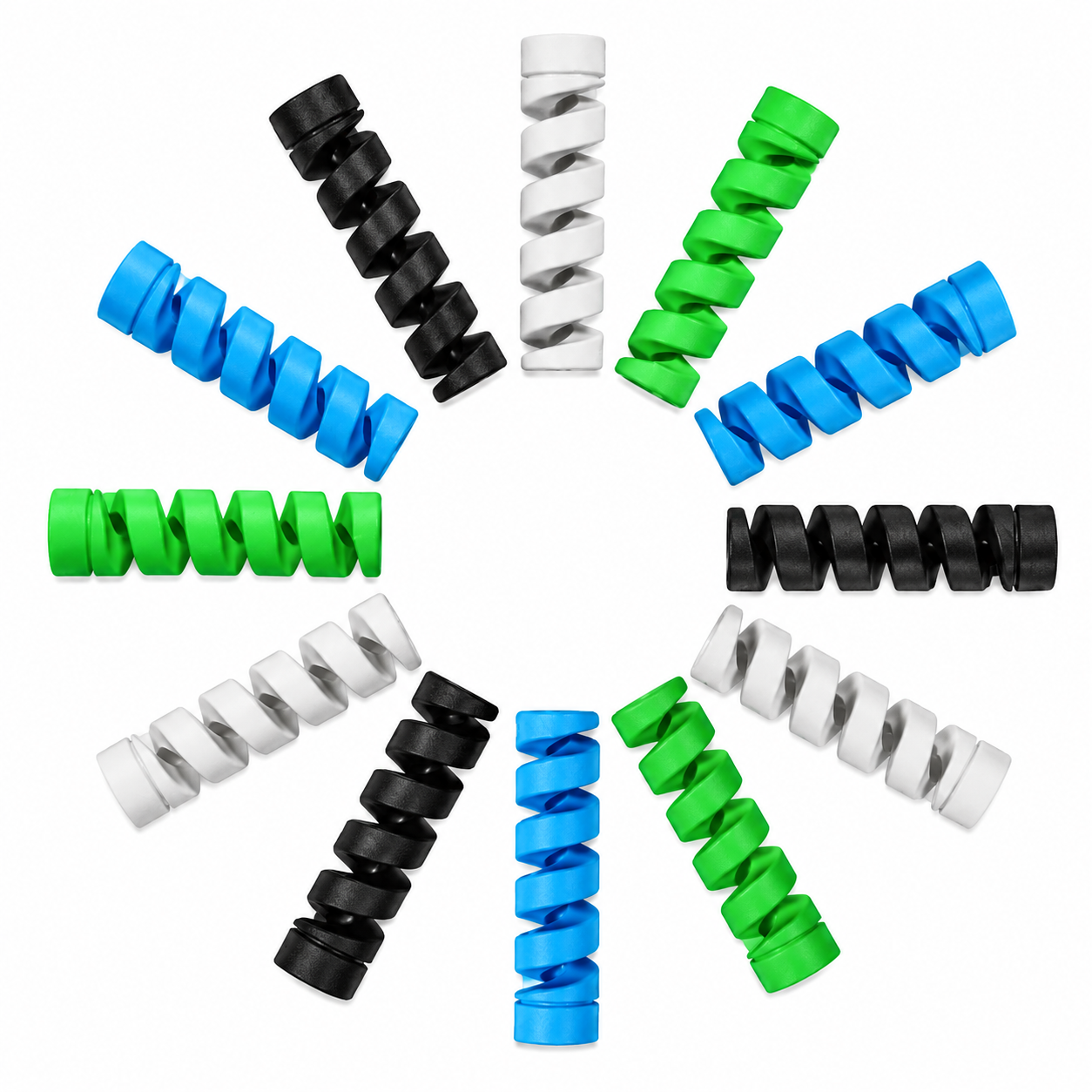 Cable Protector - 24 Pcs Mixed Color
