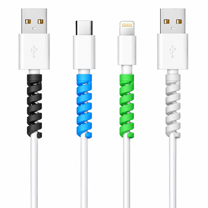Cable Protector - 24 Pcs Mixed Color