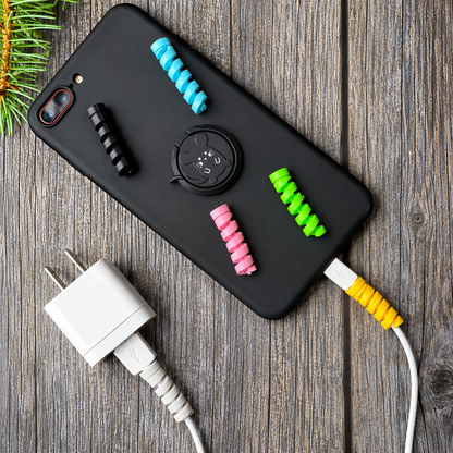 Cable Protector - 24 Pcs Mixed Color
