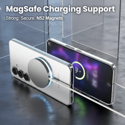 Samsung Galaxy S25 Plus Anti-Yellow Magsafe Clear Case
