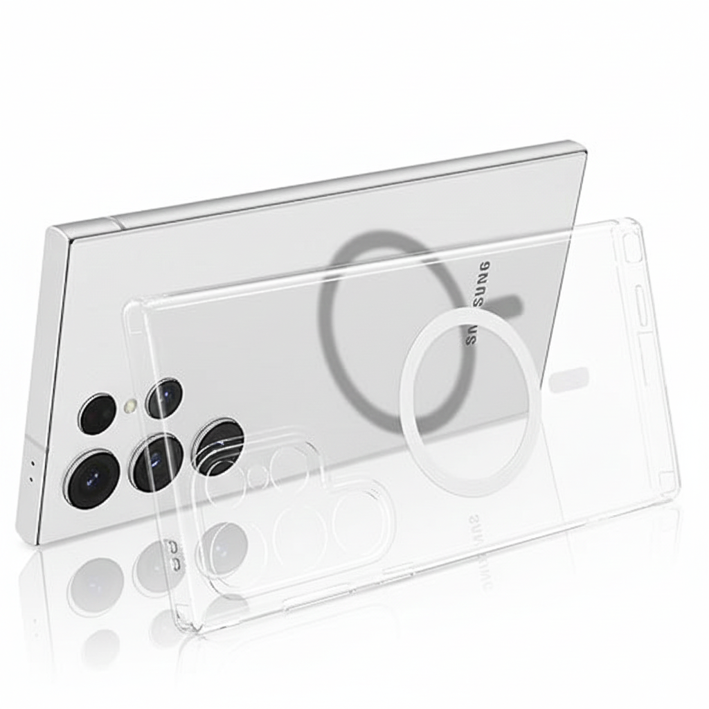 Samsung Galaxy S25 Ultra Anti-Yellow Magsafe Clear Case