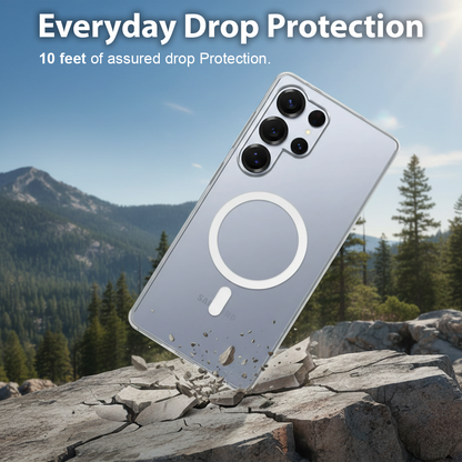 Samsung Galaxy S25 Ultra Anti-Yellow Magsafe Clear Case