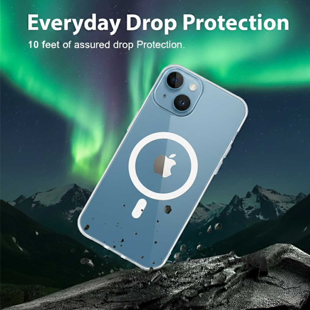 iPhone 13 Anti-Yellow Magsafe Clear Case