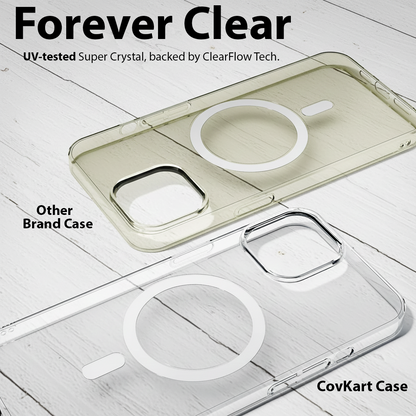 iPhone 13 Pro Max Anti-Yellow Magsafe Clear Case
