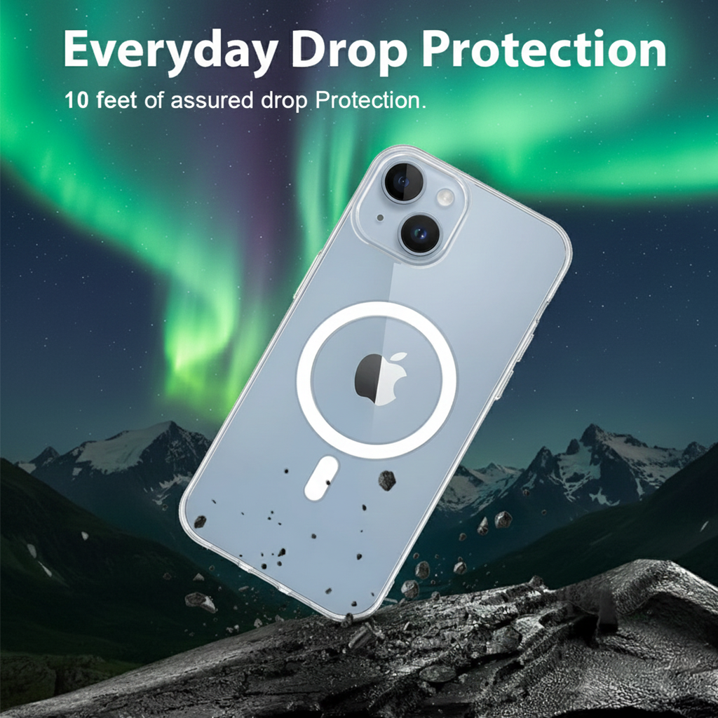 iPhone 14 Anti-Yellow Magsafe Clear Case