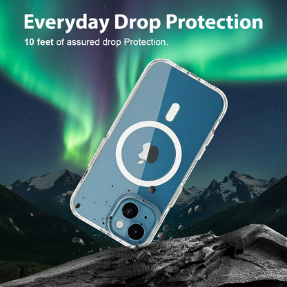 iPhone 15 Anti-Yellow Magsafe Clear Case