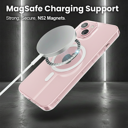 iPhone 15 Plus Anti-Yellow Magsafe Clear Case