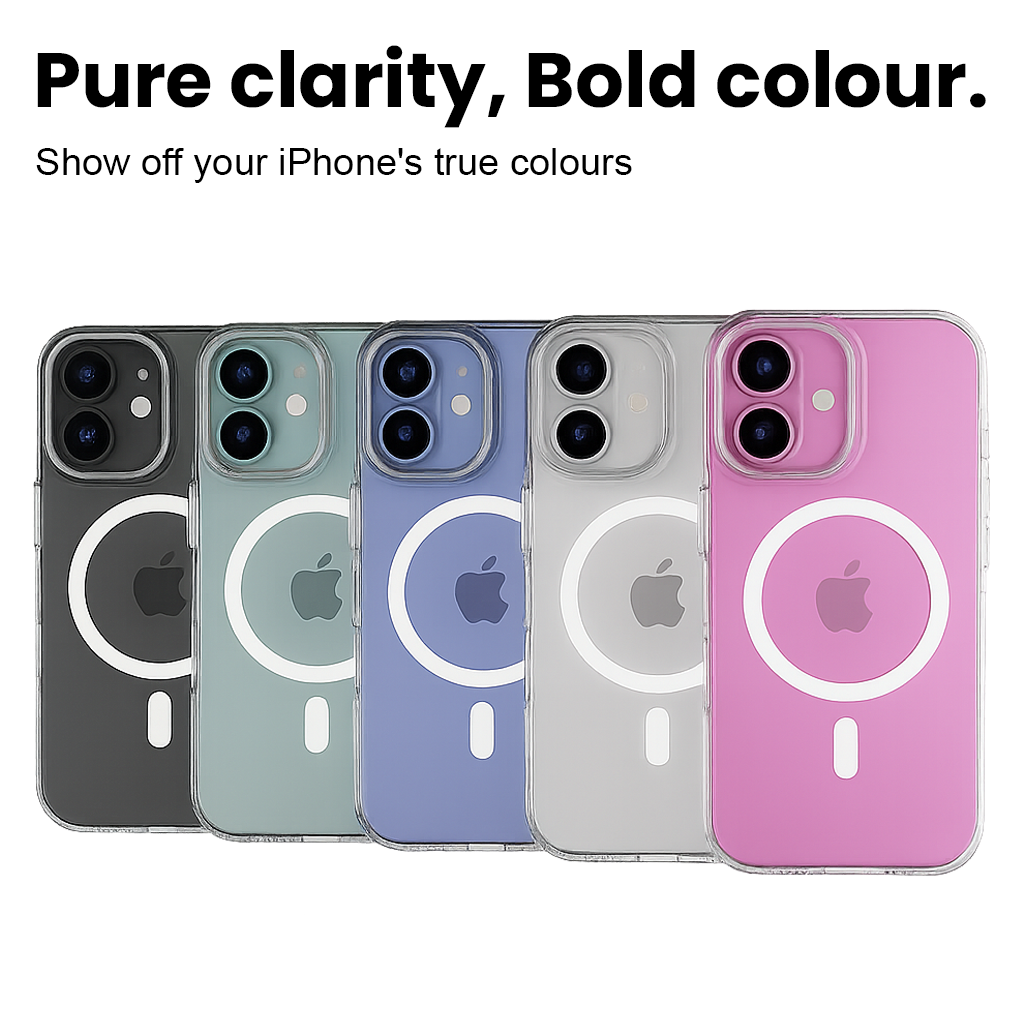 iPhone 16 Anti-Yellow Magsafe Clear Case