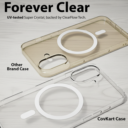 iPhone 16 Anti-Yellow Magsafe Clear Case