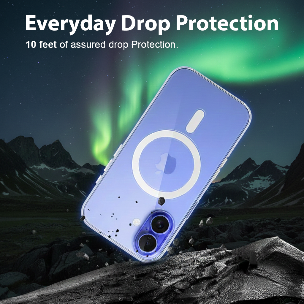 iPhone 16 Anti-Yellow Magsafe Clear Case