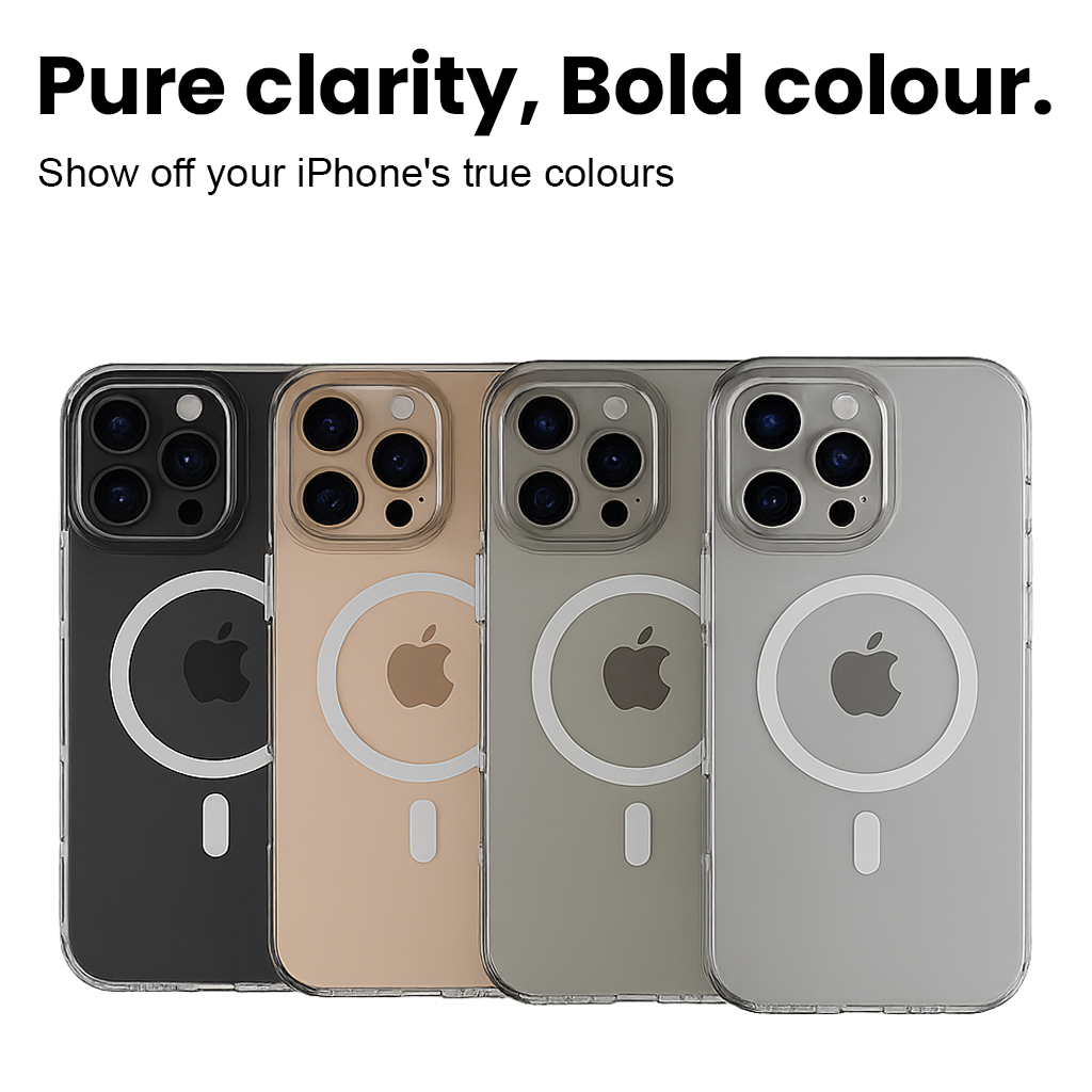 iPhone 16 Pro Max Anti-Yellow Magsafe Clear Case