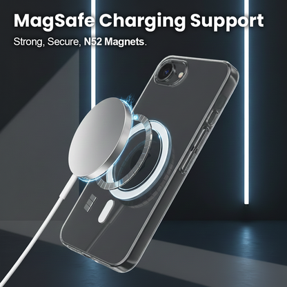 iPhone 16e Anti-Yellow Magsafe Clear Case