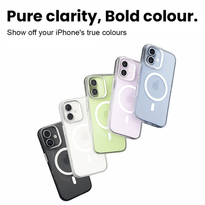 iPhone 17 Anti-Yellow Magsafe Clear Case
