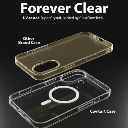iPhone 17 Anti-Yellow Magsafe Clear Case