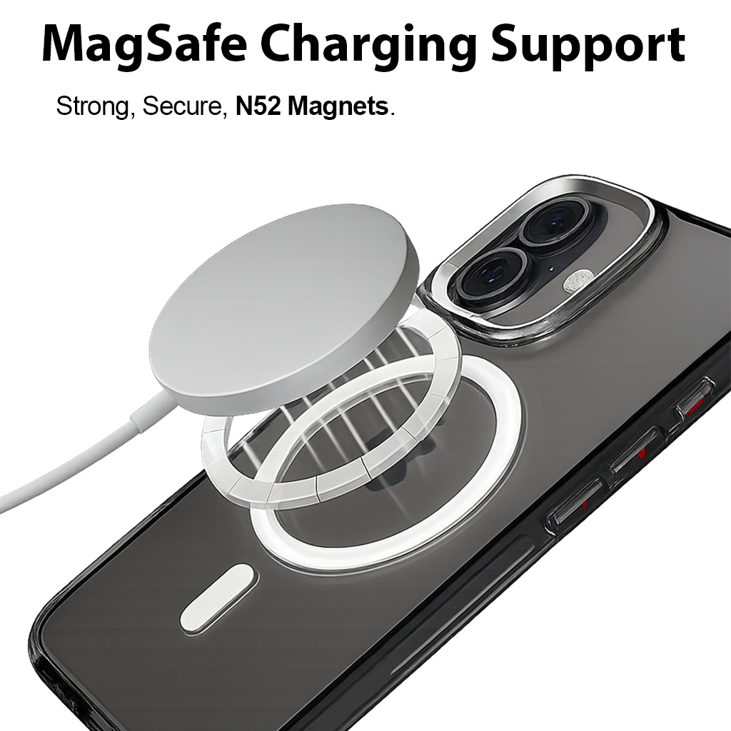 iPhone 17 Anti-Yellow Magsafe Clear Case