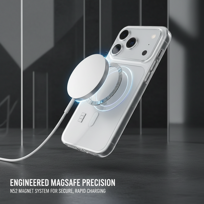 iPhone 17 Pro Anti-Yellow Magsafe Clear Case