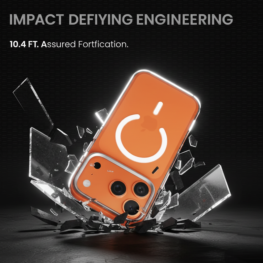 iPhone 17 Pro Max Anti-Yellow Magsafe Clear Case